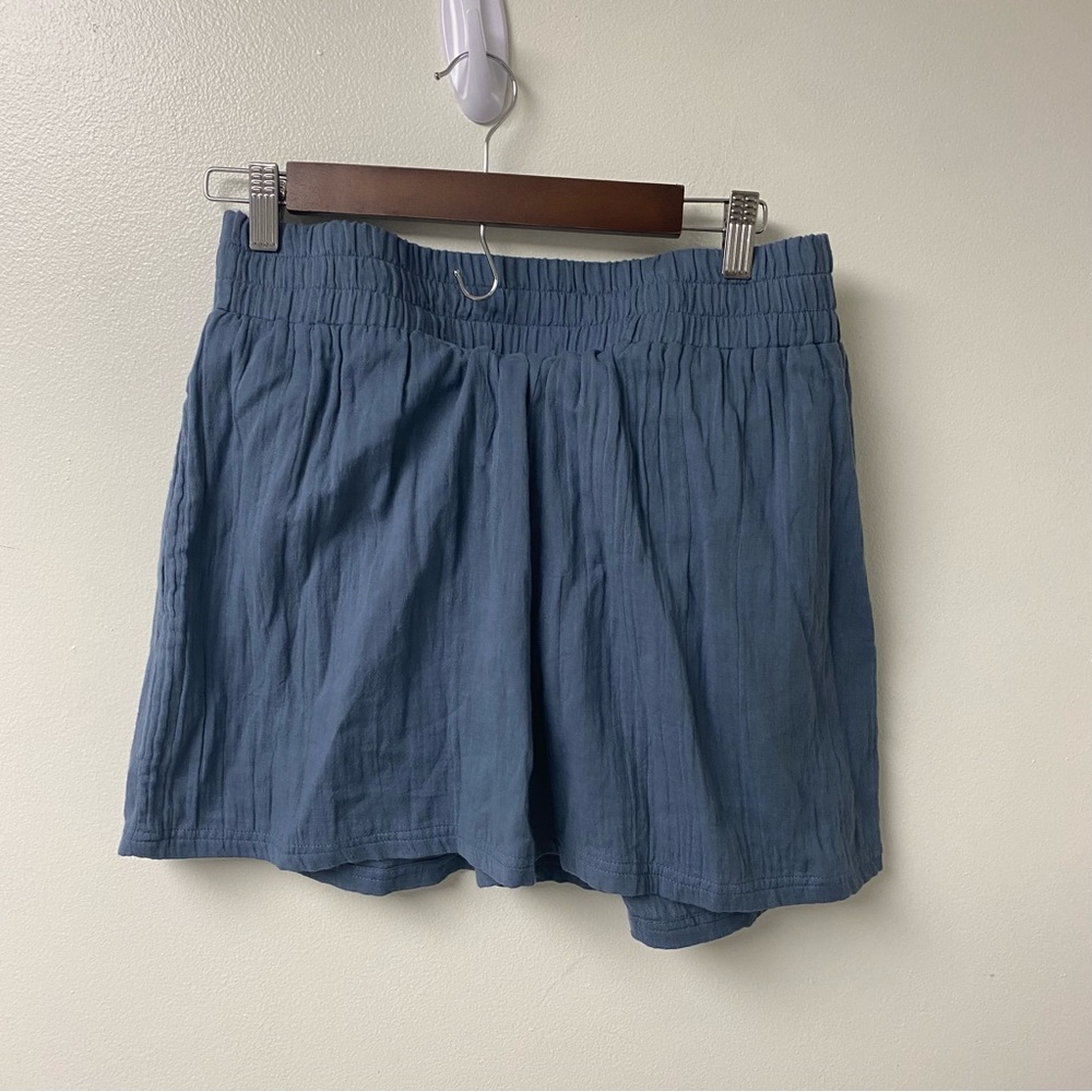 Hermoza NWT Connie Bottom Swimsuit Coverup Cotton Blue Size Small‎ - Picture 6 of 6